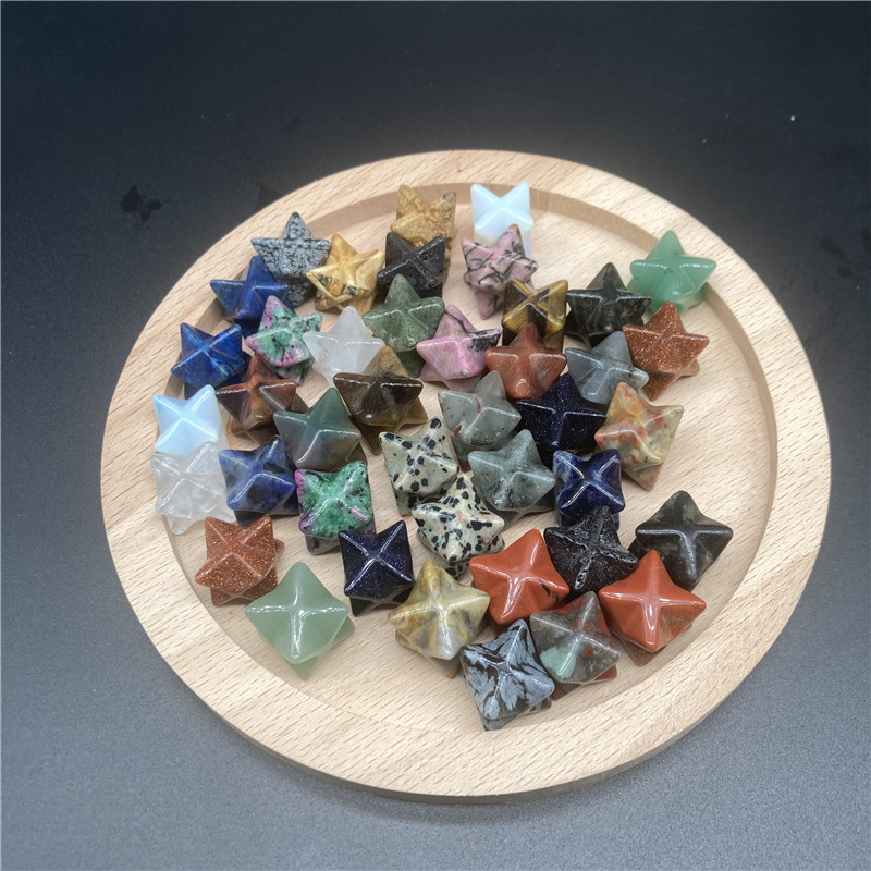 13mm Octagon Stars Shape Crystal Merkaba Natural Stone DIY Jewelry Chakra Wiccan Reiki Healing Energy Protection Decoration Gift
13mm Octagon Stars Shape Crystal Merkaba Natural Stone DIY Jewelry Chakra Wiccan Reiki Healing Energy Protection Decoration Gift