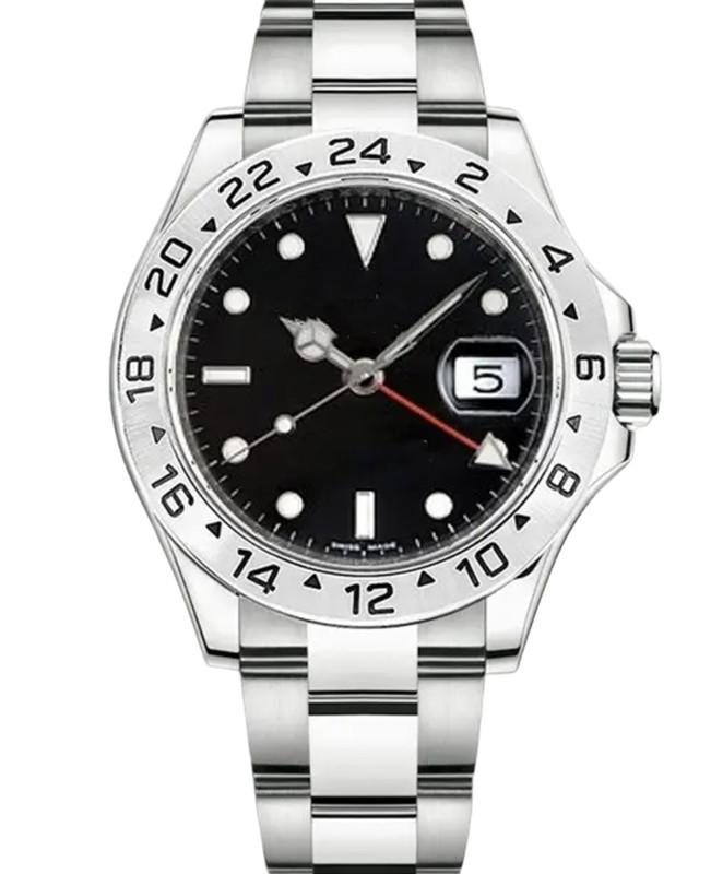 Mens automatic mechanical ceramics watches 40mm full stainless steel wristwatches sapphire luminous watch business casual montre de luxe high quality explorer ii, Water proof
Mens automatic mechanical ceramics watches 40mm full stainless steel wristwatches sapphire luminous watch business casual montre de luxe high quality explorer ii, Water proof