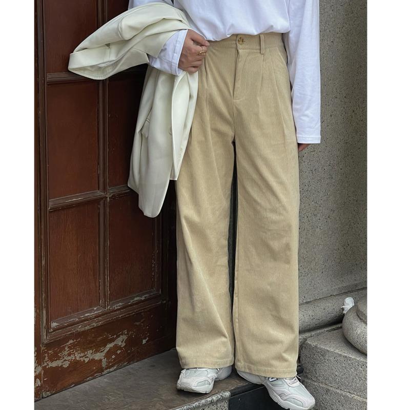 Men's Pants SYUHGFA Wear Autumn Winter Corduroy Trousers 2022 Loose Straight Long Tide Wide Leg Korean, Black
Men's Pants SYUHGFA Wear Autumn Winter Corduroy Trousers 2022 Loose Straight Long Tide Wide Leg Korean, Black
