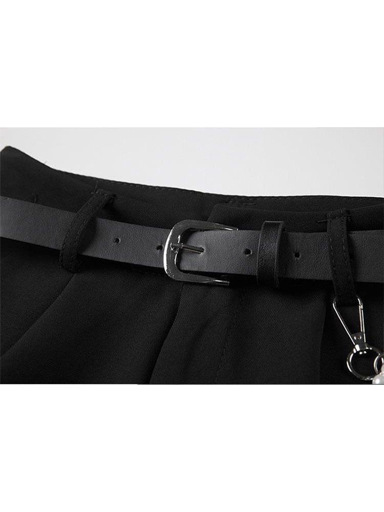 Summer Suit Shorts Women Loose High Waist Fashion Casual Drop Feeling Show Solid Wide Leg Straight Shorts For Girls Soft 220527