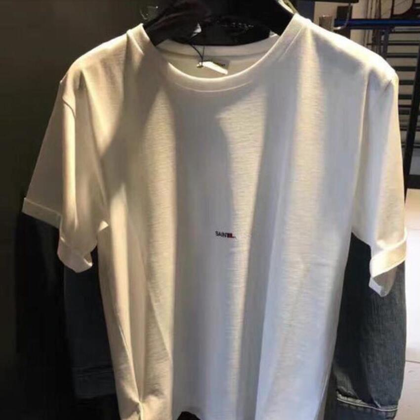 Men Women T-Shirt Hearts Embroidered Simple Tops Fashion Short Sleeve Shirt SL Letter Print Solid Lovers Unisex Tees, 04
Men Women T-Shirt Hearts Embroidered Simple Tops Fashion Short Sleeve Shirt SL Letter Print Solid Lovers Unisex Tees, 04