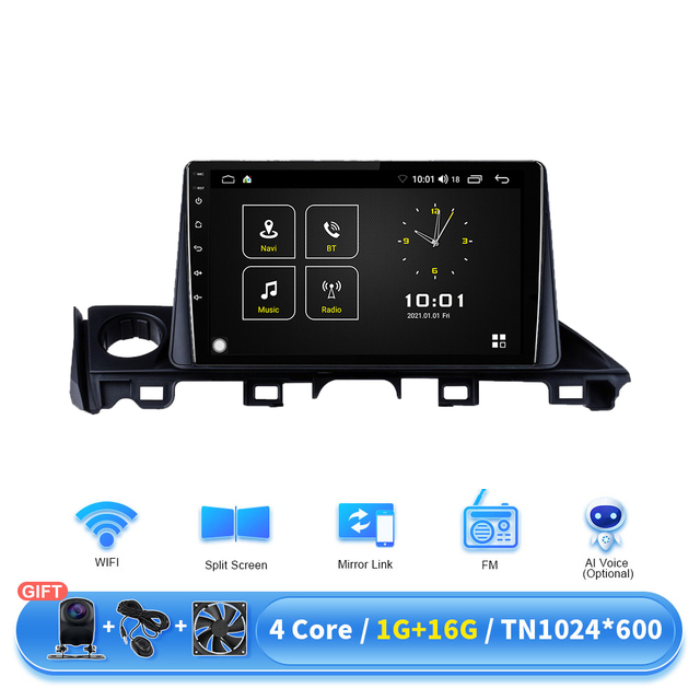 Android 10 Car Radio Video For MAZDA ATENZA 2016-2018 GPS Navigation Multimedia Player
Android 10 Car Radio Video For MAZDA ATENZA 2016-2018 GPS Navigation Multimedia Player