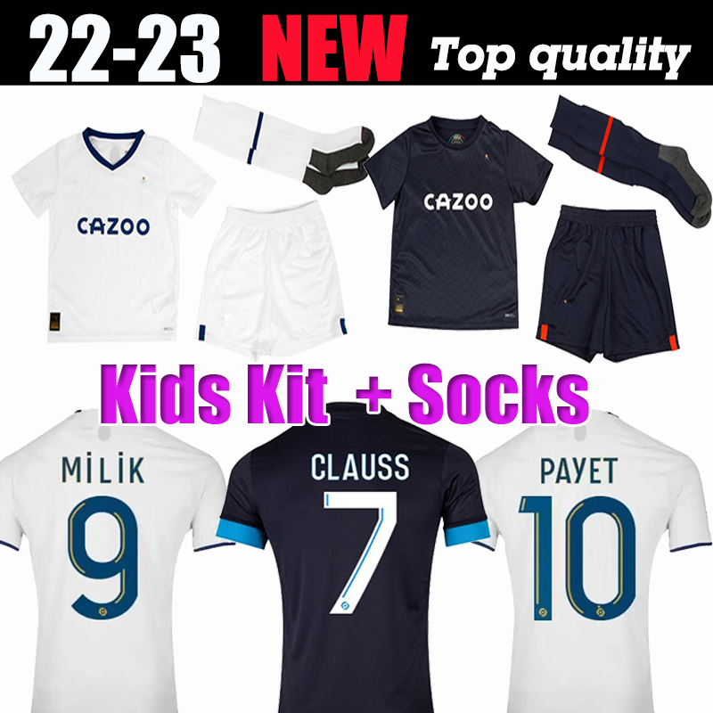 22 23 ALEXIS soccer jersey 2022 2023 PAYET CLAUSS GERSON GUENDOUZI MILIK UNDER TOURE DIENG marseilles maillot de foot football shirt uniforms men kids kit away third
22 23 ALEXIS soccer jersey 2022 2023 PAYET CLAUSS GERSON GUENDOUZI MILIK UNDER TOURE DIENG marseilles maillot de foot football shirt uniforms men kids kit away third