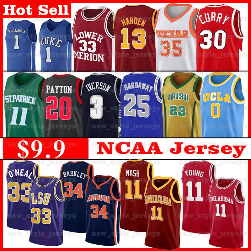 Auburn NCAA LSU Tigers Jersey Shaquille O Neal Sooners Hardaway Young Trae Marquette David Robinson Stockton Kukoc Basketball Jerseys
Auburn NCAA LSU Tigers Jersey Shaquille O Neal Sooners Hardaway Young Trae Marquette David Robinson Stockton Kukoc Basketball Jerseys