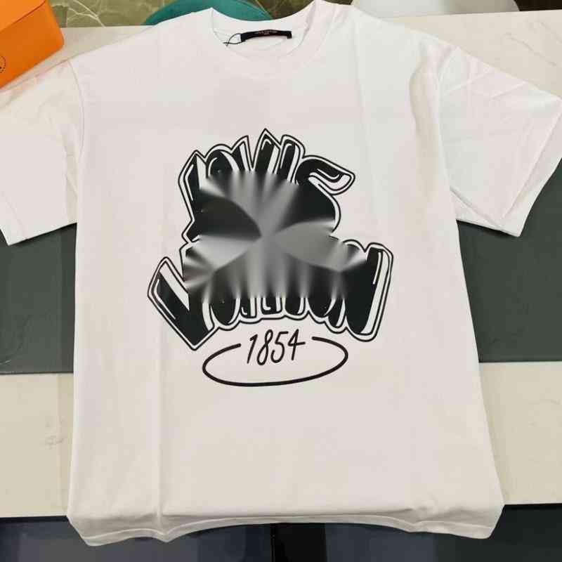 Luxury men t shirt designer 1854 custom printed short-sleeved T-shirt LVs men's and women's round neck simple casual printing loose shirt fashion Tshirts, White
Luxury men t shirt designer 1854 custom printed short-sleeved T-shirt LVs men's and women's round neck simple casual printing loose shirt fashion Tshirts, White