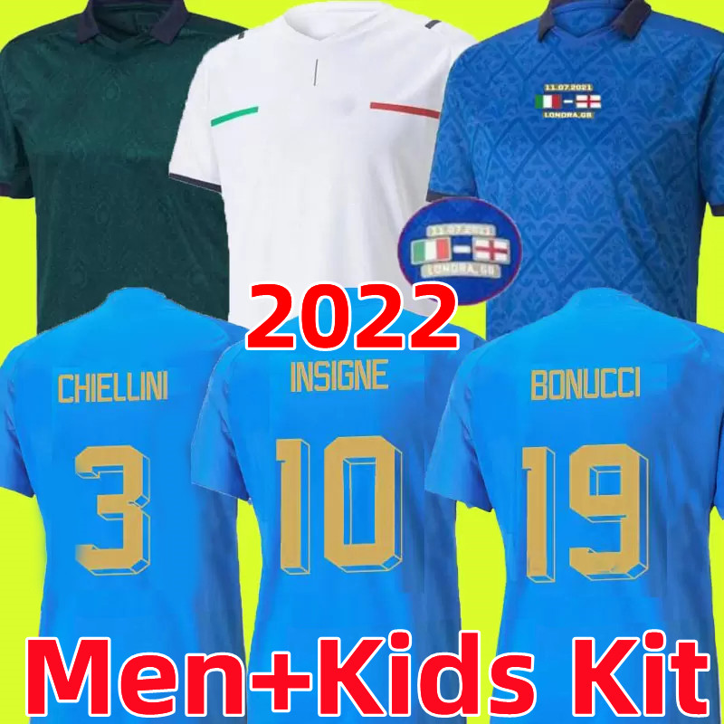 2022 ItalyS final Soccer Jerseys INSIGNE CHIESA BARELLA 2021 CHIELLINI Italia VERRATTI JORGINHO Tonali IMMOBILE Maglie da calcio FOOTBALL SHIRTS home men kids kit, 2021 away kids
2022 ItalyS final Soccer Jerseys INSIGNE CHIESA BARELLA 2021 CHIELLINI Italia VERRATTI JORGINHO Tonali IMMOBILE Maglie da calcio FOOTBALL SHIRTS home men kids kit, 2021 away kids