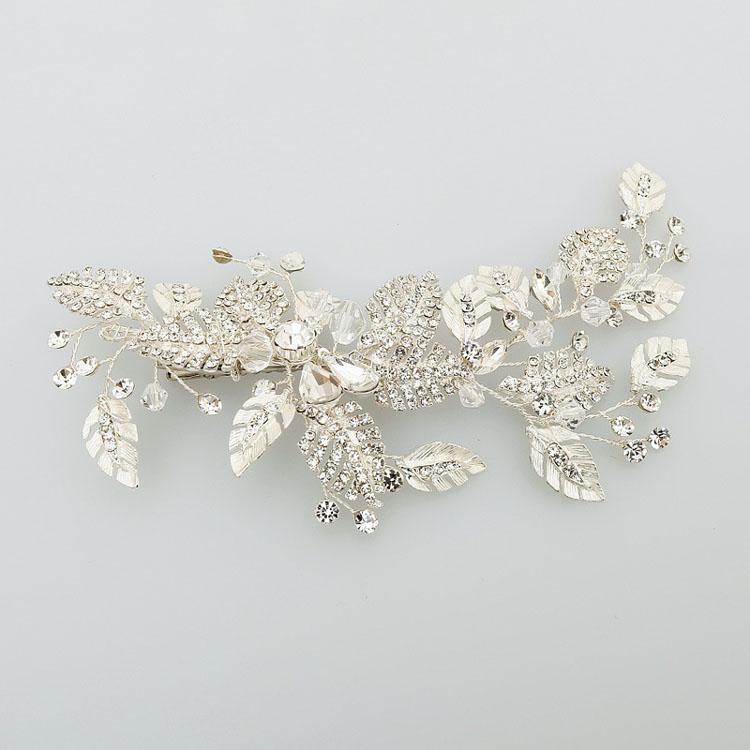 Hair Clips & Barrettes Handmade Silver Color Rhinestone Crystal Flower Wedding Clip Barrette Bridal Headpiece Comb Accessories WomenHair
Hair Clips & Barrettes Handmade Silver Color Rhinestone Crystal Flower Wedding Clip Barrette Bridal Headpiece Comb Accessories WomenHair