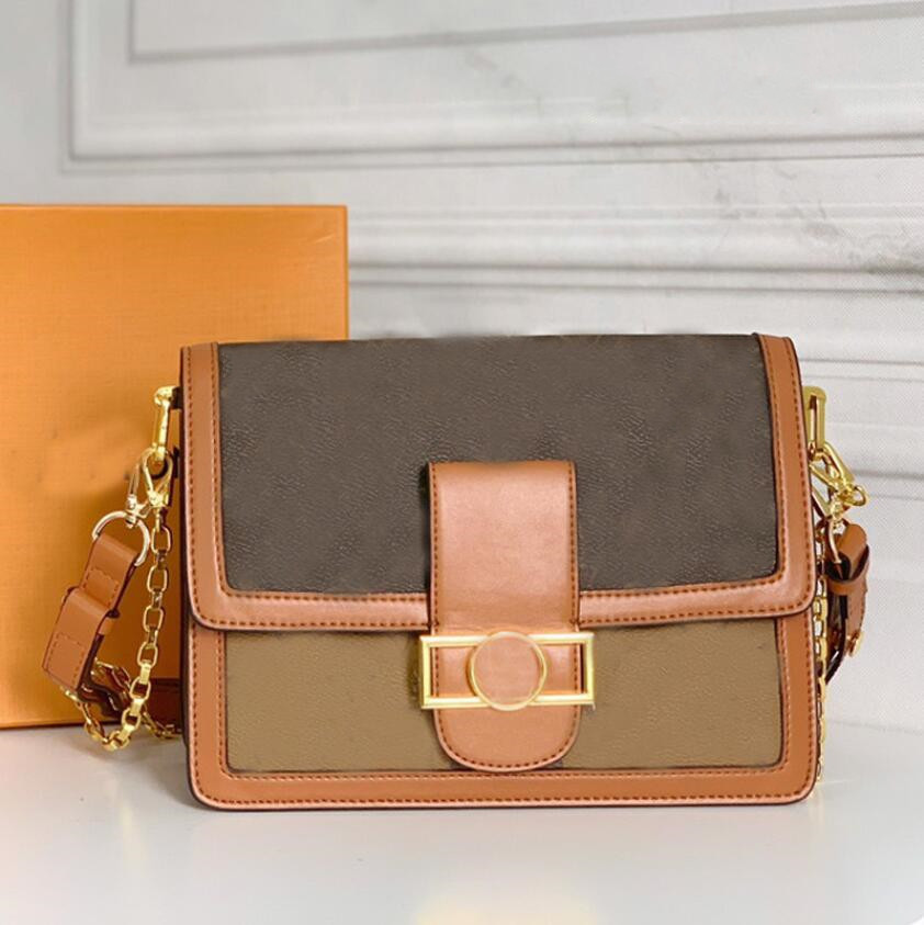 Messenger Bag Daphne Women Handbag Purse Classic Fashion Chain Leather Crossbody Shoulder Bag Lady Graceful Tote Bag With Gift Box, 20cmx15cmx9cm
Messenger Bag Daphne Women Handbag Purse Classic Fashion Chain Leather Crossbody Shoulder Bag Lady Graceful Tote Bag With Gift Box, 20cmx15cmx9cm