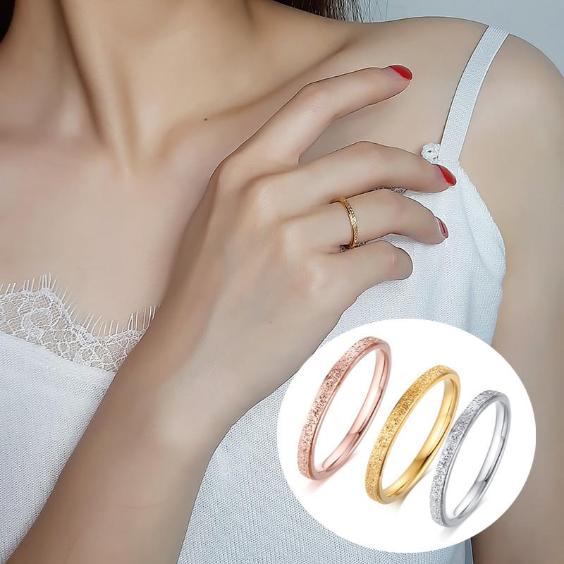 Cluster Rings Elegant MaThin 2mm Ring For Women Stainless Steel Wedding Brands Plain In Gold ColorCluster
Cluster Rings Elegant MaThin 2mm Ring For Women Stainless Steel Wedding Brands Plain In Gold ColorCluster