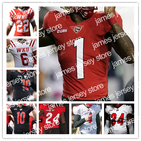 James Custm Western Kentucky Hilltoppers WKU College Football Jersey Bailey Zappe Adam Cofield Jerreth Sterns DeAngelo Malone Will Ignont Malachi, Men red
James Custm Western Kentucky Hilltoppers WKU College Football Jersey Bailey Zappe Adam Cofield Jerreth Sterns DeAngelo Malone Will Ignont Malachi, Men red