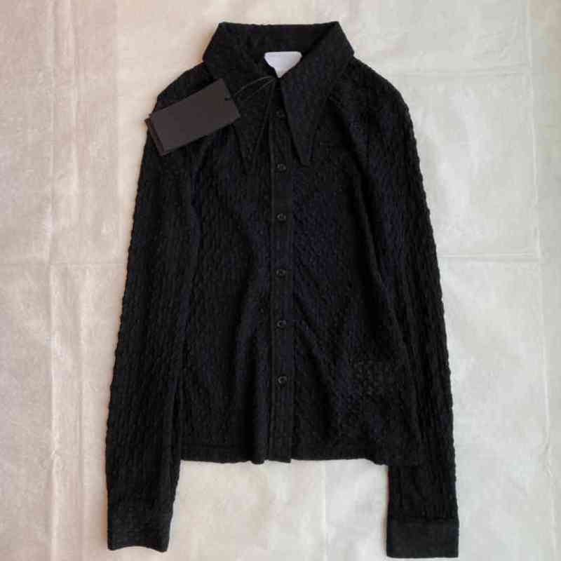 Luxury Womens Designer Jackets Black Lapel Button Cardigan Thin Long Sleeve Shirts High Quality Autumn Tops Women Clothing 0912, 14
Luxury Womens Designer Jackets Black Lapel Button Cardigan Thin Long Sleeve Shirts High Quality Autumn Tops Women Clothing 0912, 14