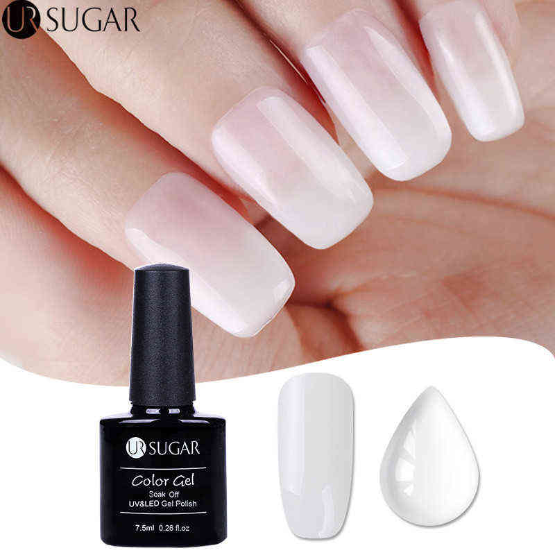 NXY Nail Gel Milky White Jelly Polish 7 5ml Soak Off Uv Varnish Semi Permanent Art Led 0328