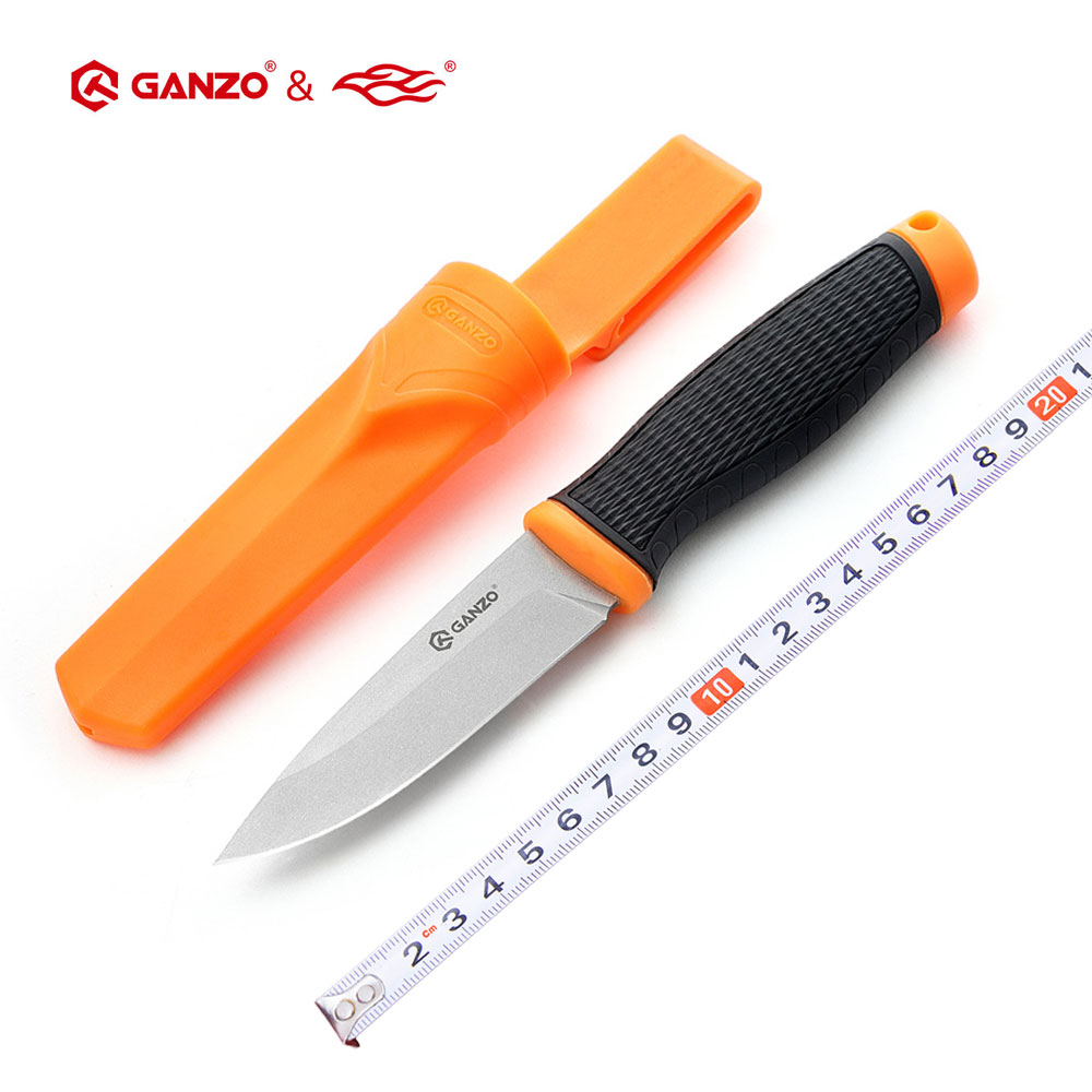 FBknife Firebird Ganzo G806 Knife 8cr14mov blade PP&TPR Handle Fixed knife Survival Hunting tactical outdoor Camping tool
FBknife Firebird Ganzo G806 Knife 8cr14mov blade PP&TPR Handle Fixed knife Survival Hunting tactical outdoor Camping tool