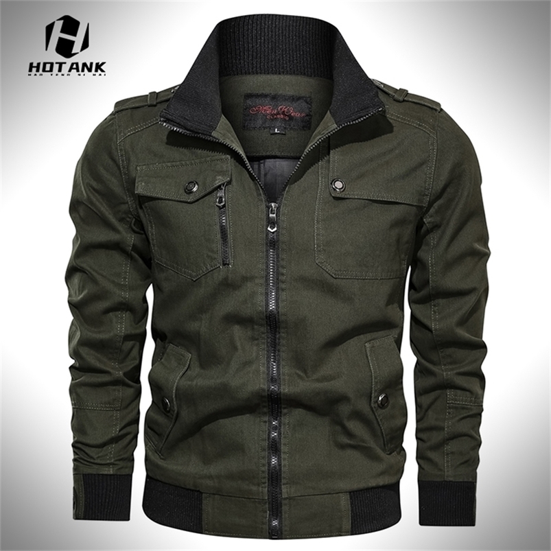 Spring Autumn Solid Color Casual Jacket Men Cargo Zipper Jackets Tactics Military Coat Mens Fashion Stand Outwear 220728, Mgc03khaki
Spring Autumn Solid Color Casual Jacket Men Cargo Zipper Jackets Tactics Military Coat Mens Fashion Stand Outwear 220728, Mgc03khaki