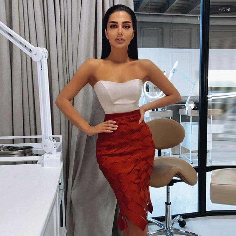 Skirts Fashion Brown Plaid Woven Design Bandage Skirt Women Pencil Bodycon Sexy Fringed High Waist Midi 2022 Ladies Clothes
Skirts Fashion Brown Plaid Woven Design Bandage Skirt Women Pencil Bodycon Sexy Fringed High Waist Midi 2022 Ladies Clothes