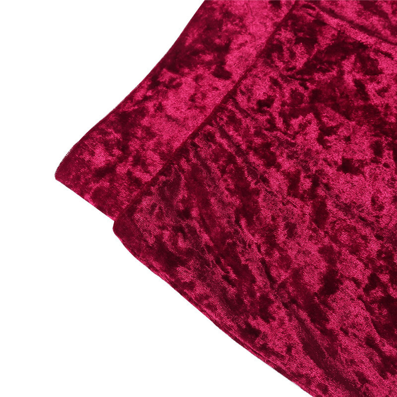 Viifaa Wide Leg High Waist Velvet Flare Pants Stretchy Skinny Streetwear Trouser Autumn Winter Clothes Slim 220325