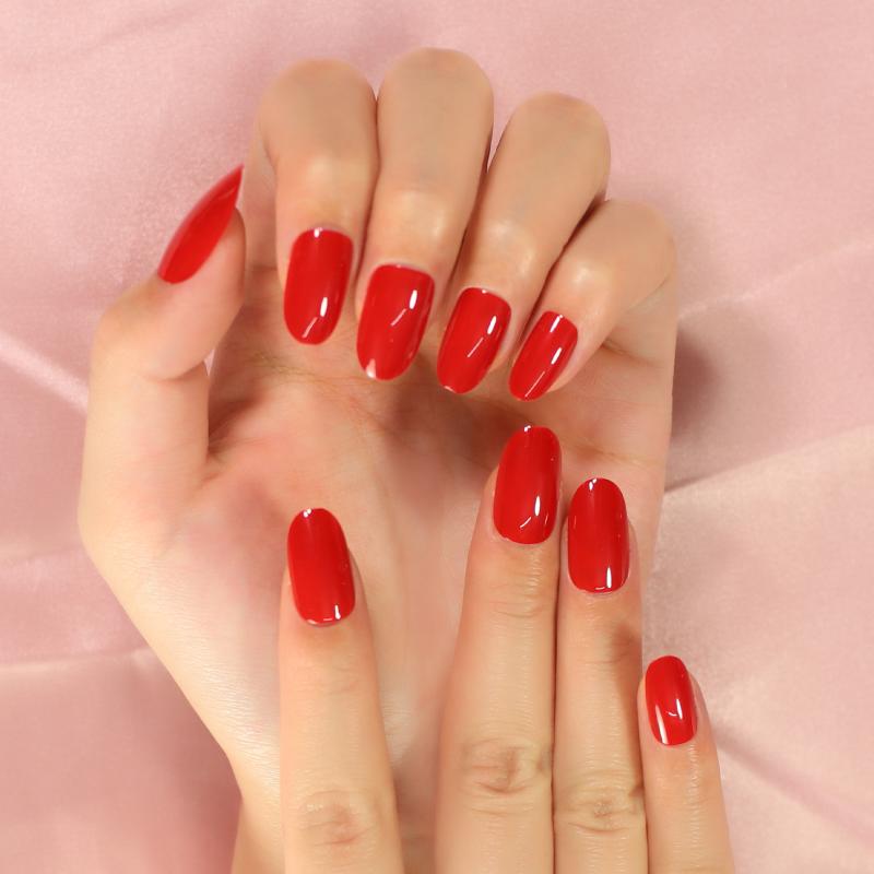 False Nails All Red Pure Color Glossy Medium Oval High Shine Daily Party Date Girl Women Fake 24 Pcs/kitFalse, L5983
False Nails All Red Pure Color Glossy Medium Oval High Shine Daily Party Date Girl Women Fake 24 Pcs/kitFalse, L5983