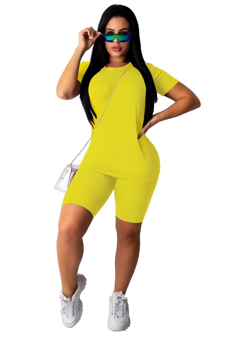 Women' Tracksuits Womens Summer Short Sleeve Print Bodycon Outfits Ladies Evening Party Club Slim Fit Tops T Shirt Pants Shorts 2pcs SetWom
Women' Tracksuits Womens Summer Short Sleeve Print Bodycon Outfits Ladies Evening Party Club Slim Fit Tops T Shirt Pants Shorts 2pcs SetWom
