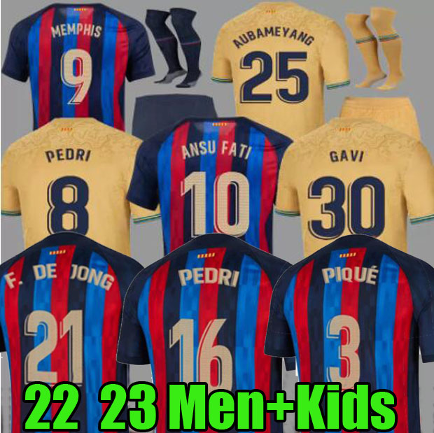 22 23 PEDRI soccer jersey ADAMA GAVI camiseta de futbol FERRAN 2022 2023 FC ANSU FATI MEMPHIS LEWANDOWSKI barcelona DEST football shirt men kit kids equipments
22 23 PEDRI soccer jersey ADAMA GAVI camiseta de futbol FERRAN 2022 2023 FC ANSU FATI MEMPHIS LEWANDOWSKI barcelona DEST football shirt men kit kids equipments
