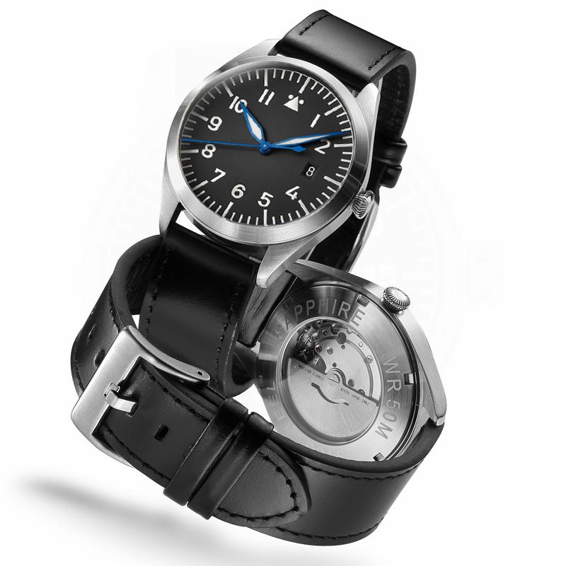 Wristwatches Watch Men Automatic Mechanical 8215 Automatikuhren NH35 Steel Case 2824 Flieger Homage Vintage Wristwatch Timepiece LuxuryWrist, Blue
Wristwatches Watch Men Automatic Mechanical 8215 Automatikuhren NH35 Steel Case 2824 Flieger Homage Vintage Wristwatch Timepiece LuxuryWrist, Blue