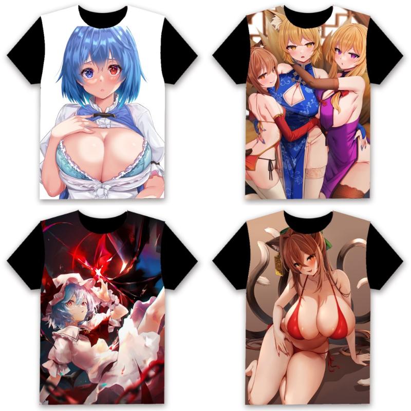 Men's T-Shirts Anime TouHou Kirisame Marisa Remilia Scarlet Women Men Cosplay T-shirt Black Short Sleeve Daily Casual Tee Xmas GiftMen's
Men's T-Shirts Anime TouHou Kirisame Marisa Remilia Scarlet Women Men Cosplay T-shirt Black Short Sleeve Daily Casual Tee Xmas GiftMen's