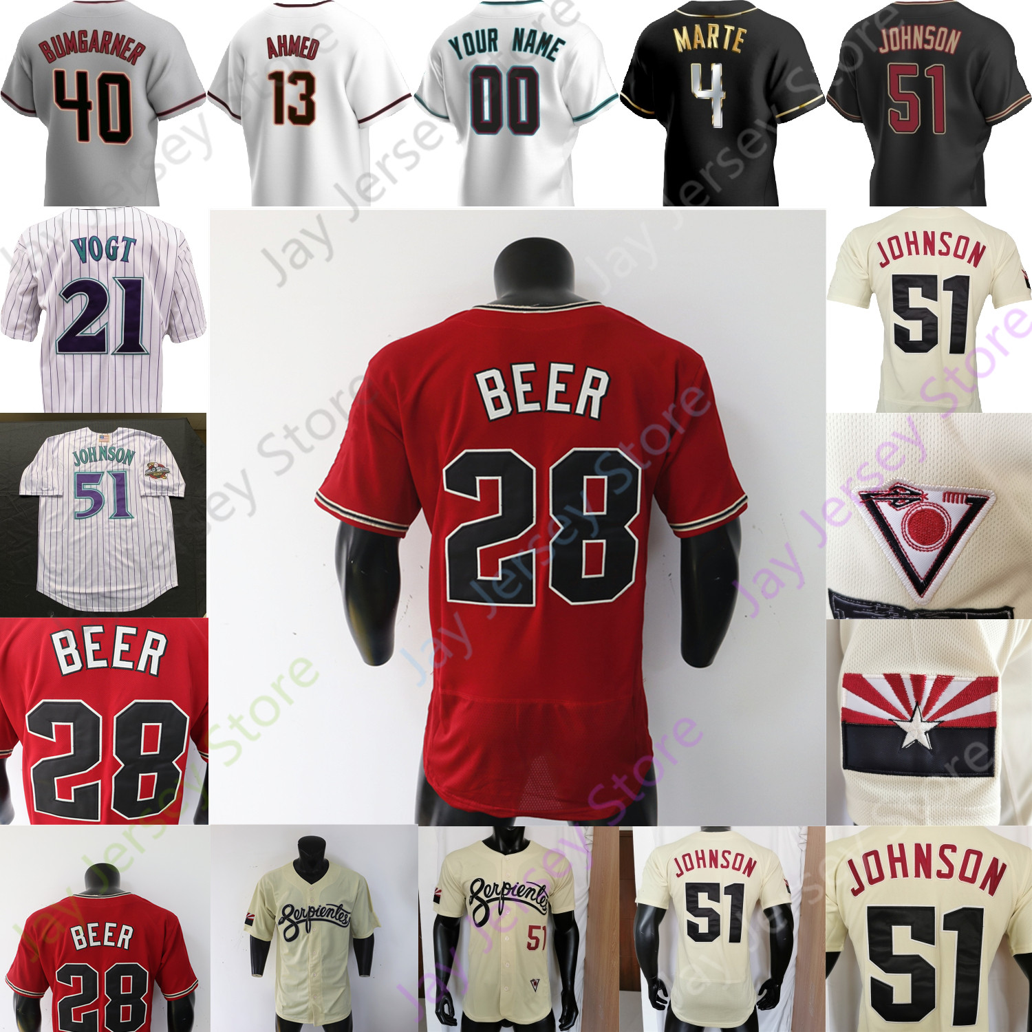 Randy Johnson Jersey Corbin Carroll 60 Keuchel Alek Thomas Madison Bumgarner Nick Ahmed Seth Beer Ketel Marte David Peralta Josh VanMeter Ellis Perdomo Women Kid, Fan's versions white red
Randy Johnson Jersey Corbin Carroll 60 Keuchel Alek Thomas Madison Bumgarner Nick Ahmed Seth Beer Ketel Marte David Peralta Josh VanMeter Ellis Perdomo Women Kid, Fan's versions white red
