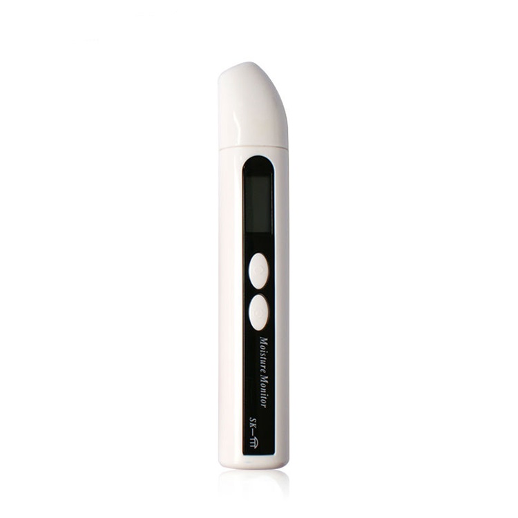 pinless moisture meter digital oil and hydration measurer moist analyzer monitor skin tester analysis pen 
pinless moisture meter digital oil and hydration measurer moist analyzer monitor skin tester analysis pen