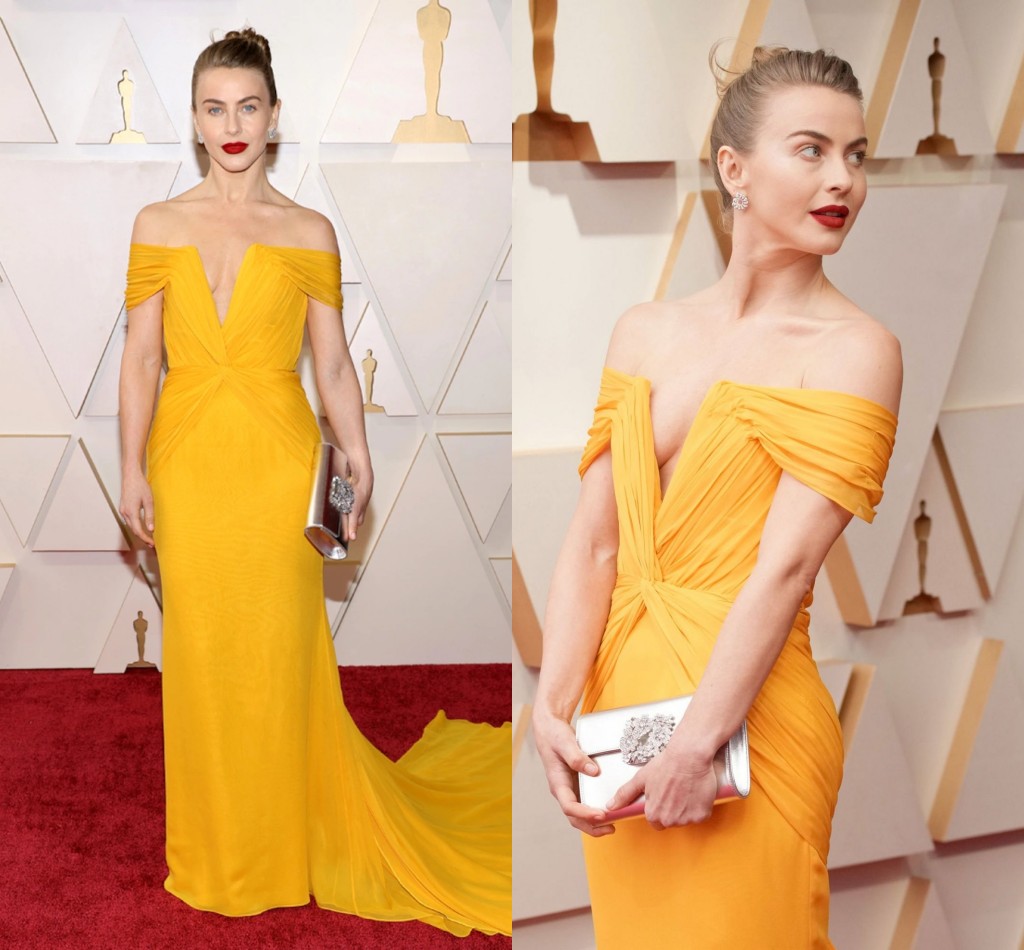 2022 Oscars Yellow Chiffon Prom Dress Off Shoulder V Neck Evening Formal Party Gown Bridesmaid Backless Red Carpet Dresses, Chocolate
2022 Oscars Yellow Chiffon Prom Dress Off Shoulder V Neck Evening Formal Party Gown Bridesmaid Backless Red Carpet Dresses, Chocolate