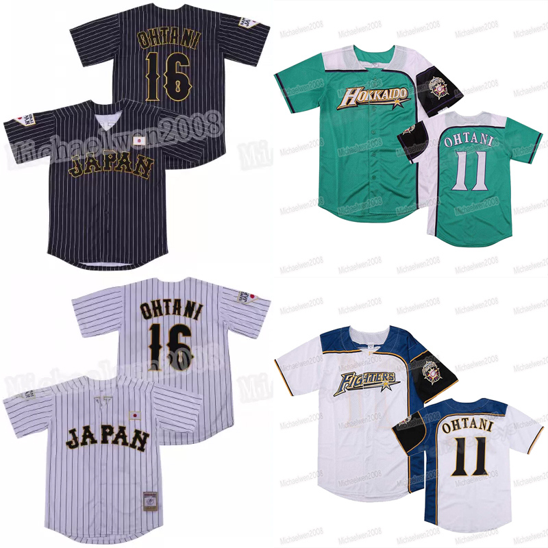 Japan Samurai 16 Shohei Ohtani Jersey Men's Baseball Jerseys Hokkaido Nippon Ham Fighters Pinstripe Cool Base All Stitched 100% Stitched Custom Wholesale, White
Japan Samurai 16 Shohei Ohtani Jersey Men's Baseball Jerseys Hokkaido Nippon Ham Fighters Pinstripe Cool Base All Stitched 100% Stitched Custom Wholesale, White