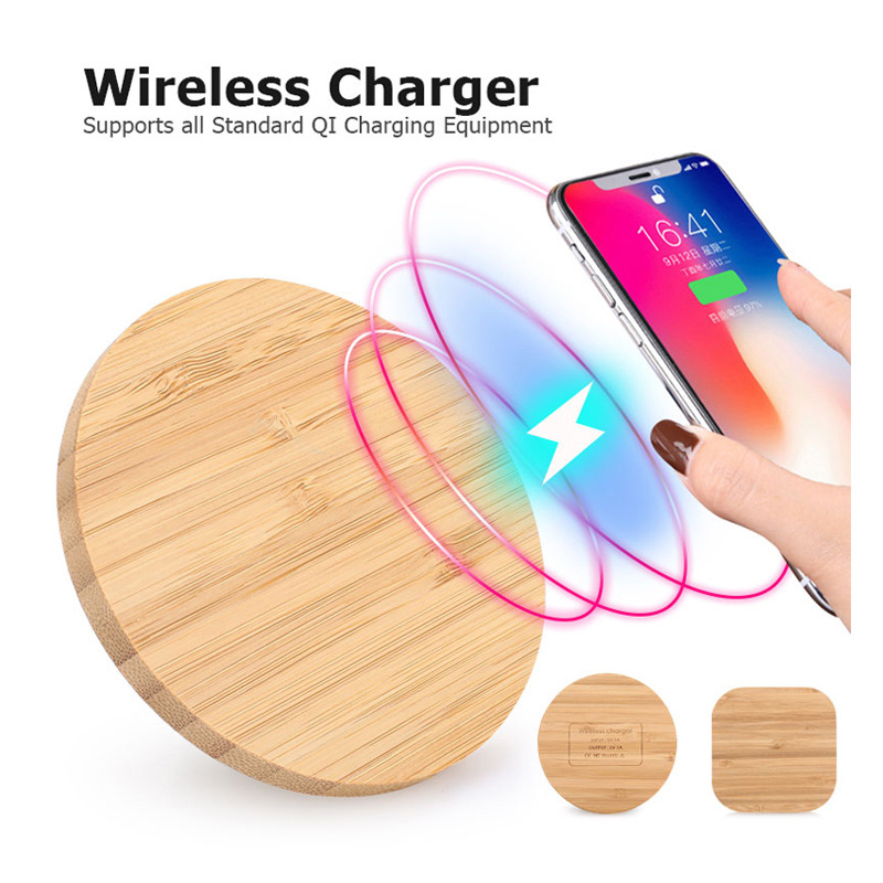 5W 10W 15W Wooden Qi Wireless Charger For iphone 16 15 14 13 11 12 android Samsung S22 S20 S21 Android phone