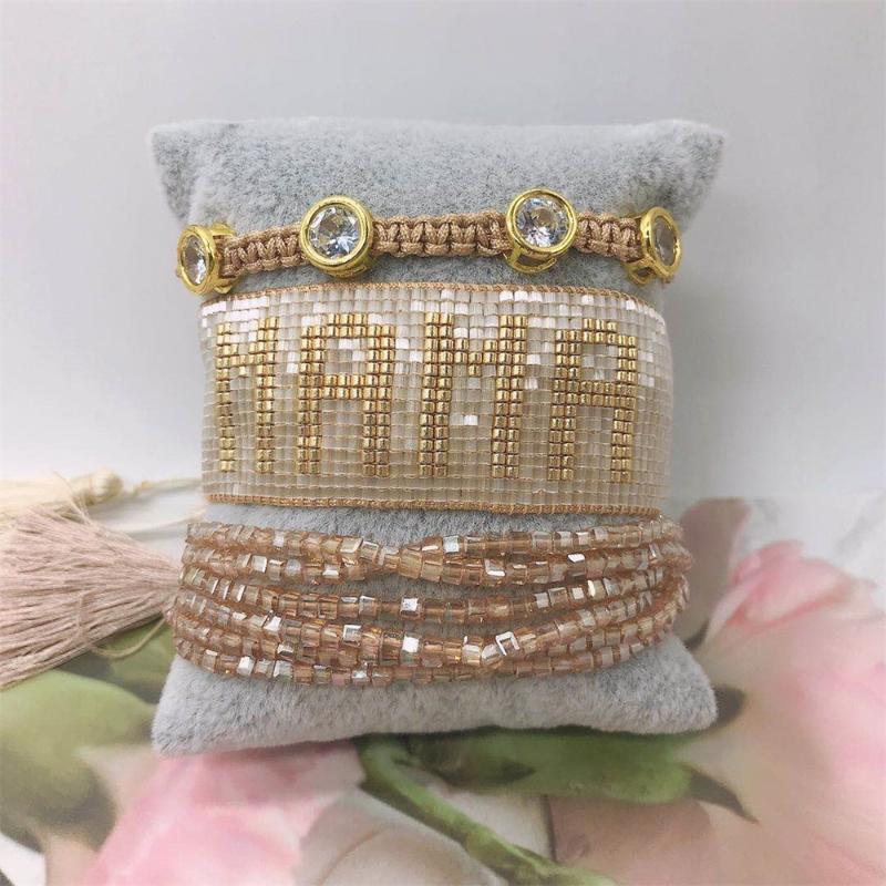 Beaded Strands Miyuki Bead Bracelets For Women Rainbow Boho Friendship Bracelet Girl Design Jewellery Heart Pulseras Femme WholesalBeaded
Beaded Strands Miyuki Bead Bracelets For Women Rainbow Boho Friendship Bracelet Girl Design Jewellery Heart Pulseras Femme WholesalBeaded