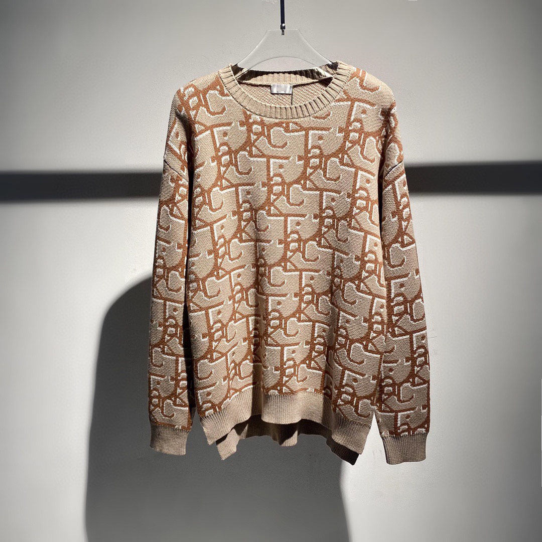 New AOP jacquard letter knitted sweater in autumn / winter 2022acquard knitting machine e Custom jnlarged detail crew neck cotton cf86Gw2ww
New AOP jacquard letter knitted sweater in autumn / winter 2022acquard knitting machine e Custom jnlarged detail crew neck cotton cf86Gw2ww