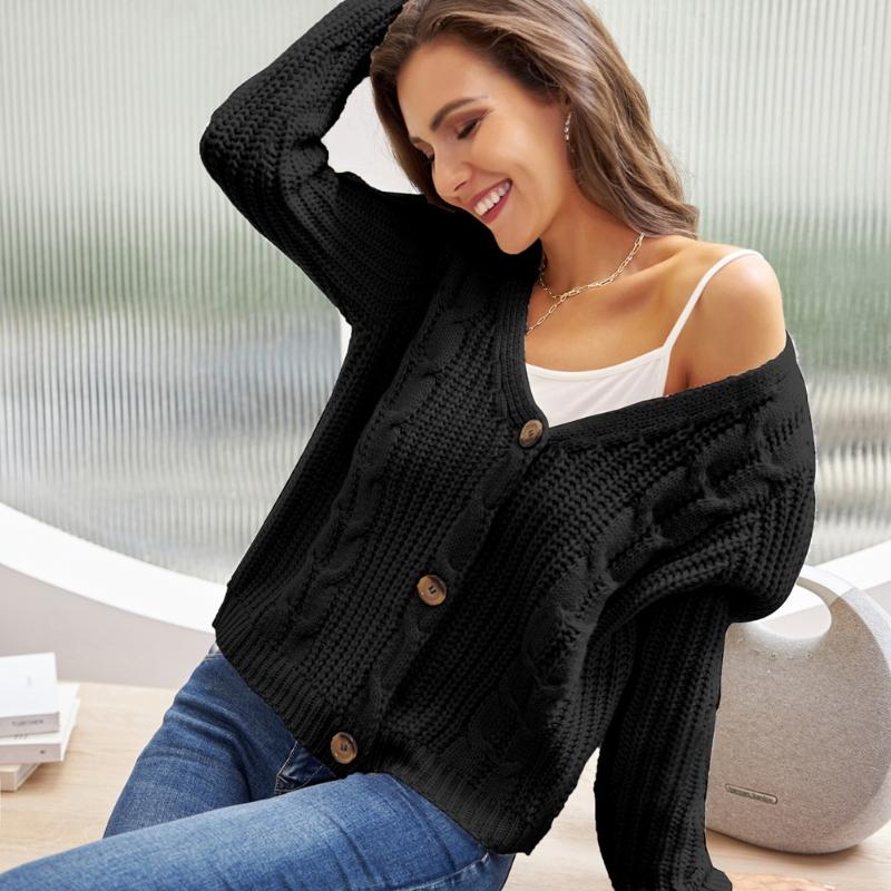 Women's Knits & Tees Women Contrast Color Cardigan Sweater Spring Fall Coats Fashion Casual Loose Warm Ladies Long Sleeve V-Neck Button-Up K, White
Women's Knits & Tees Women Contrast Color Cardigan Sweater Spring Fall Coats Fashion Casual Loose Warm Ladies Long Sleeve V-Neck Button-Up K, White