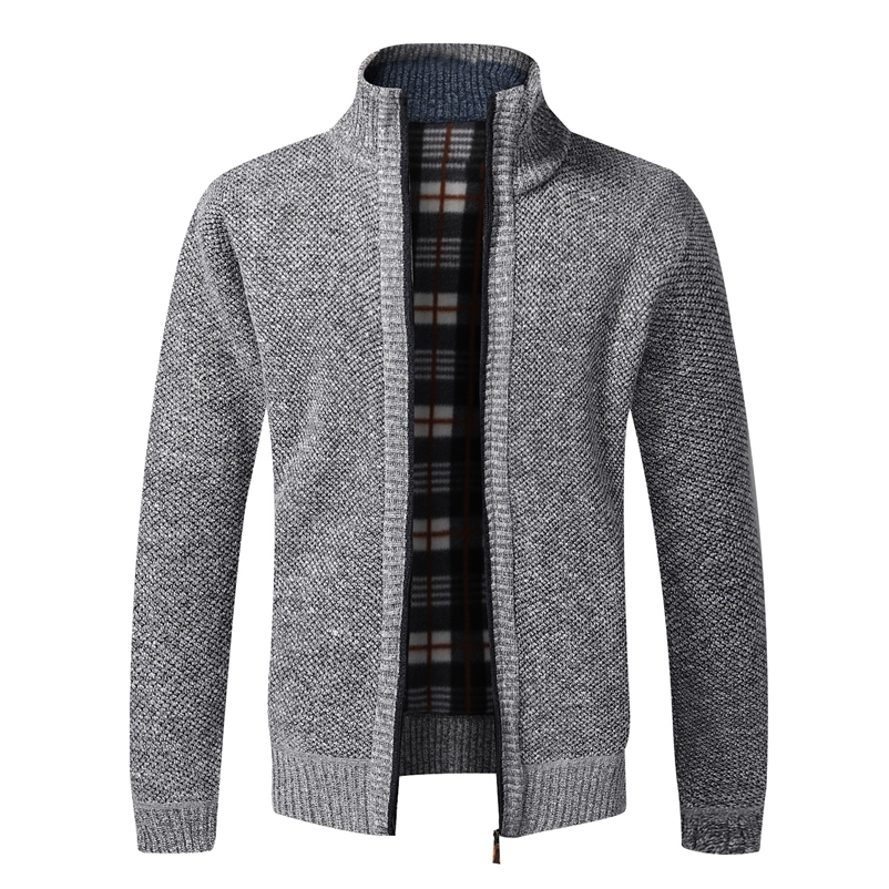 Men's Jackets Top Quality Autumn Winter Men's Jacket Slim Fit Stand Collar Zipper Jacket Men Solid Cotton Thick Warm Sweater 220826, Coffee
Men's Jackets Top Quality Autumn Winter Men's Jacket Slim Fit Stand Collar Zipper Jacket Men Solid Cotton Thick Warm Sweater 220826, Coffee