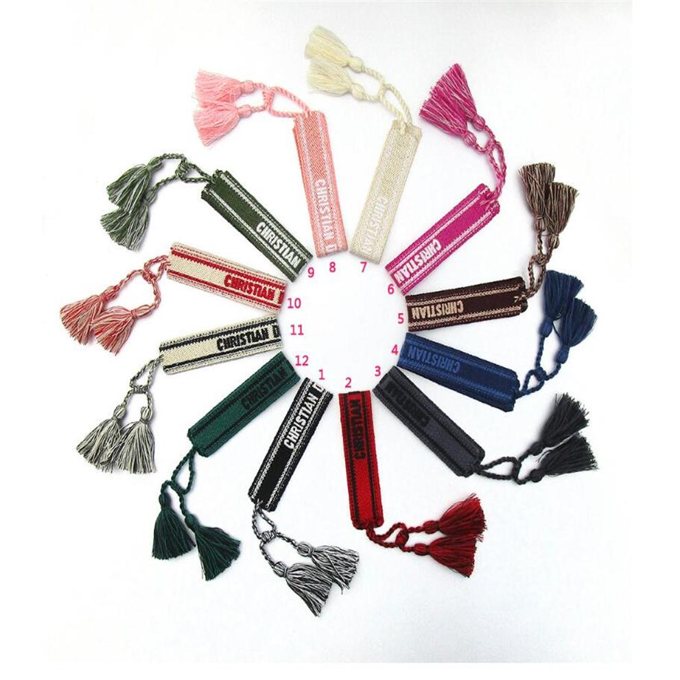 Luxury style strand rope material woven bracelet with sewing words and tassel hand strap brand jewelry for women gift244u
Luxury style strand rope material woven bracelet with sewing words and tassel hand strap brand jewelry for women gift244u