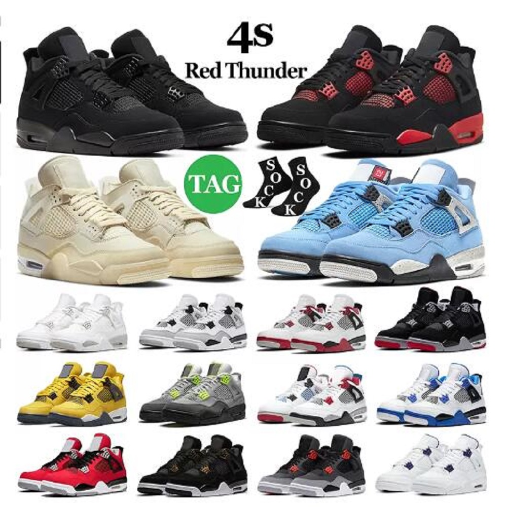 Man Jumpman 4 men basketball shoes women 4s Red Thunder Military Black Cat Sail White Oreo Cactus Jack University Blue mens trainers outdoor sports sneakers, # 1
Man Jumpman 4 men basketball shoes women 4s Red Thunder Military Black Cat Sail White Oreo Cactus Jack University Blue mens trainers outdoor sports sneakers, # 1