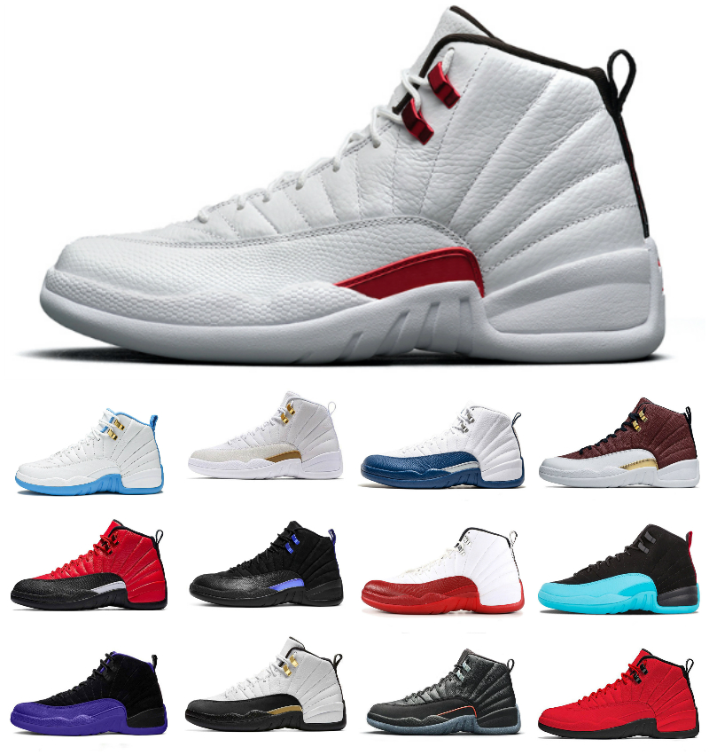 Jumpman 12 12s Mens Basketball Shoes Twist Fiba Dark Concord University Gold Indigo Black Utility Grind OVO White Taxi Reverse Flu Game Gamma Blue Designer Sneakers, Bubble package bag
Jumpman 12 12s Mens Basketball Shoes Twist Fiba Dark Concord University Gold Indigo Black Utility Grind OVO White Taxi Reverse Flu Game Gamma Blue Designer Sneakers, Bubble package bag
