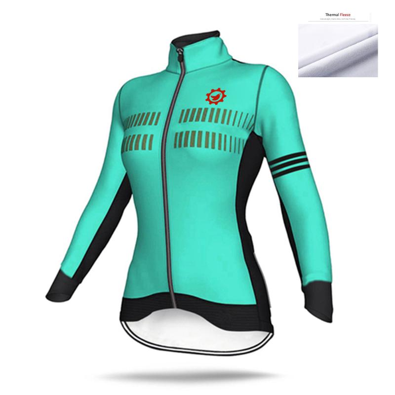 Racing Jackets Winter Thermal Fleece Women's Pro Team Cycling Bicicleta Jersey Long Sleeve Ropa Ciclismo Bicycle Wear Bike Clothes Warm, Fleece jersey 2
Racing Jackets Winter Thermal Fleece Women's Pro Team Cycling Bicicleta Jersey Long Sleeve Ropa Ciclismo Bicycle Wear Bike Clothes Warm, Fleece jersey 2