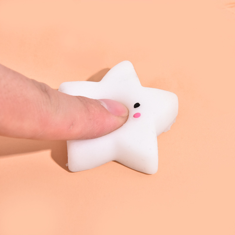 Fidget Toys Squishy Cute Sun Star Ball Kneading Music Kneading Software Decompression Vent Trickery Children's Student Gift