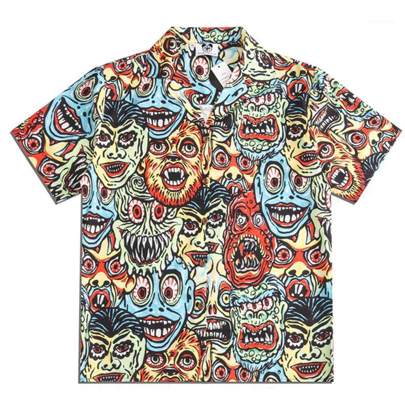 Men' Casual Shirts 2022 Men Hip Hop Devil Full Printed Short Sleeve Hawaiian Harajuku Japanese Streetwear Summer Unisex Beach Blouse, As show
Men' Casual Shirts 2022 Men Hip Hop Devil Full Printed Short Sleeve Hawaiian Harajuku Japanese Streetwear Summer Unisex Beach Blouse, As show