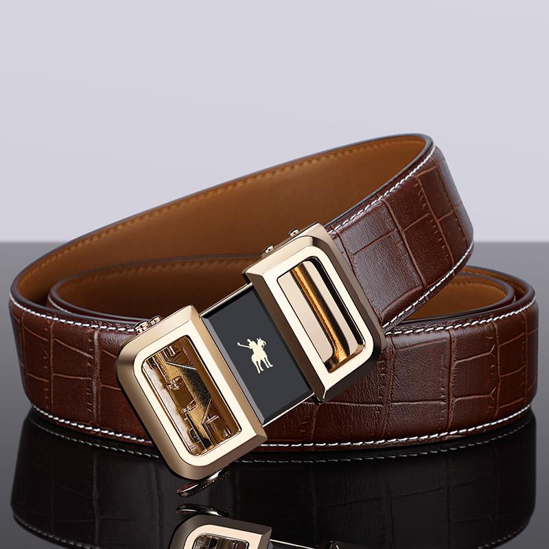 Belts Men's Cowhide Belt Fashion Automatic Buckle Personalized Crocodile Trouser BeltBelts, Silver
Belts Men's Cowhide Belt Fashion Automatic Buckle Personalized Crocodile Trouser BeltBelts, Silver