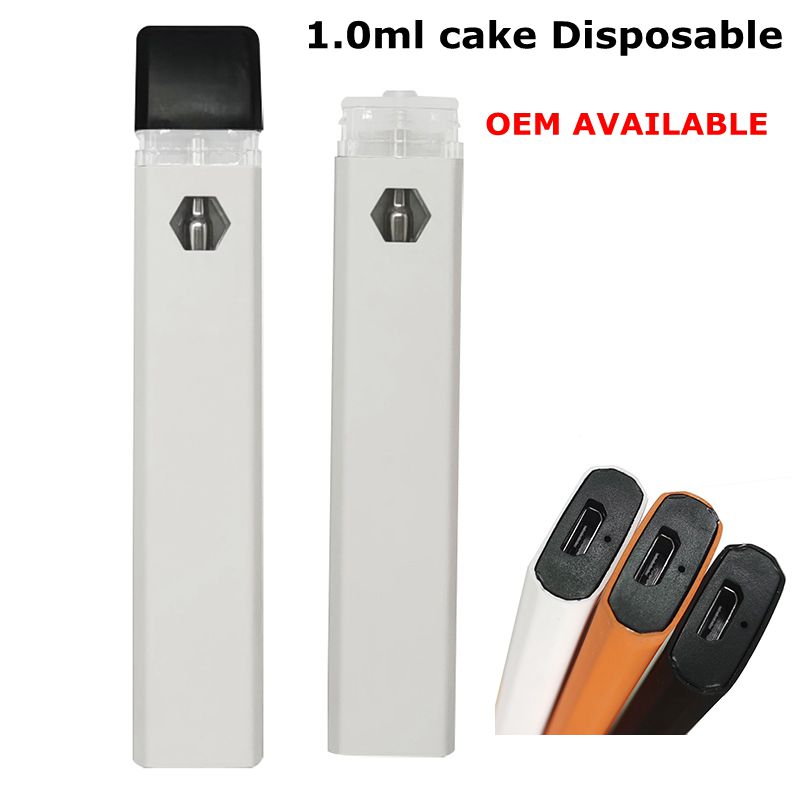 Disposable Vape Pen 1.0ml Cake Vaproizer cigarettes 280mah Rechargeable Battery Empty Thick Oil Starter Kit Ceramic Devices Factory Directly Sale
Disposable Vape Pen 1.0ml Cake Vaproizer cigarettes 280mah Rechargeable Battery Empty Thick Oil Starter Kit Ceramic Devices Factory Directly Sale