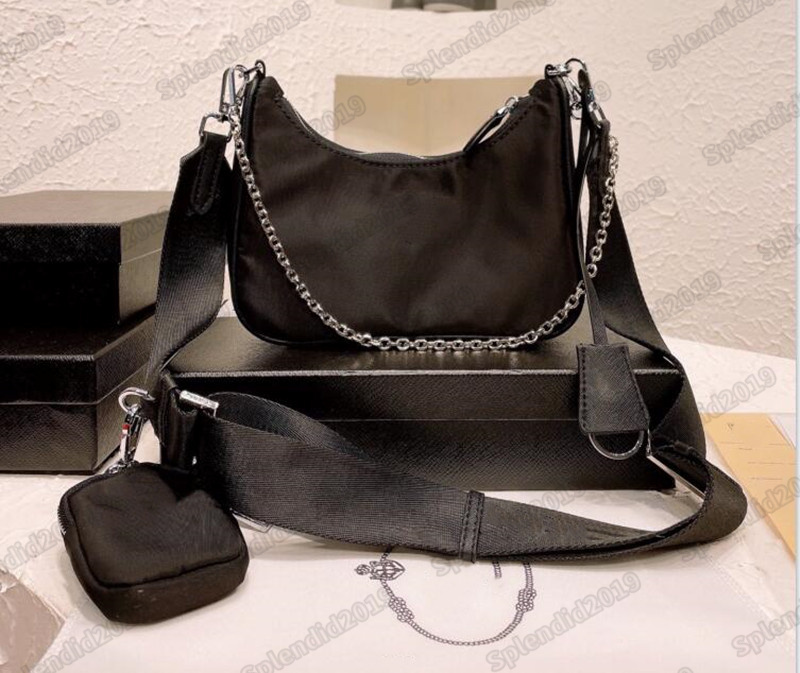 3-piece Men Women Luxury Designer Hobo Combo Bags 3 IN 1 Nylon Hobos Cross Body Shoulder Bag Classic Suit Handbags Purses 25cm Black White Green Purple Red Yellow Blue, #1
3-piece Men Women Luxury Designer Hobo Combo Bags 3 IN 1 Nylon Hobos Cross Body Shoulder Bag Classic Suit Handbags Purses 25cm Black White Green Purple Red Yellow Blue, #1