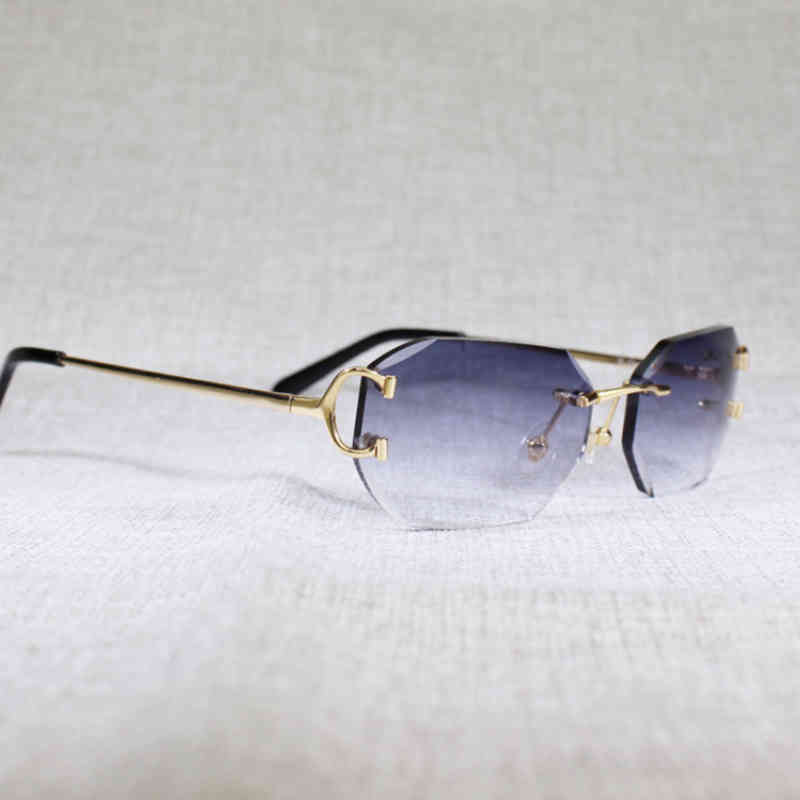 Retro Rimless Wire Sunglasses Mens Eyewear Womens For Summer Diamond Cutting Clear Glasses Metal Frames Oculos Gafas
Retro Rimless Wire Sunglasses Mens Eyewear Womens For Summer Diamond Cutting Clear Glasses Metal Frames Oculos Gafas