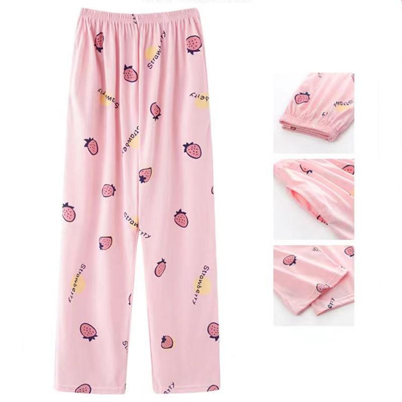 Women's Sleepwear Summer Women's Cotton Pajama Pants Loose Cartoon Home Thin Spring And Autumn Trousers Elastic WaistWomen's, Blue
Women's Sleepwear Summer Women's Cotton Pajama Pants Loose Cartoon Home Thin Spring And Autumn Trousers Elastic WaistWomen's, Blue