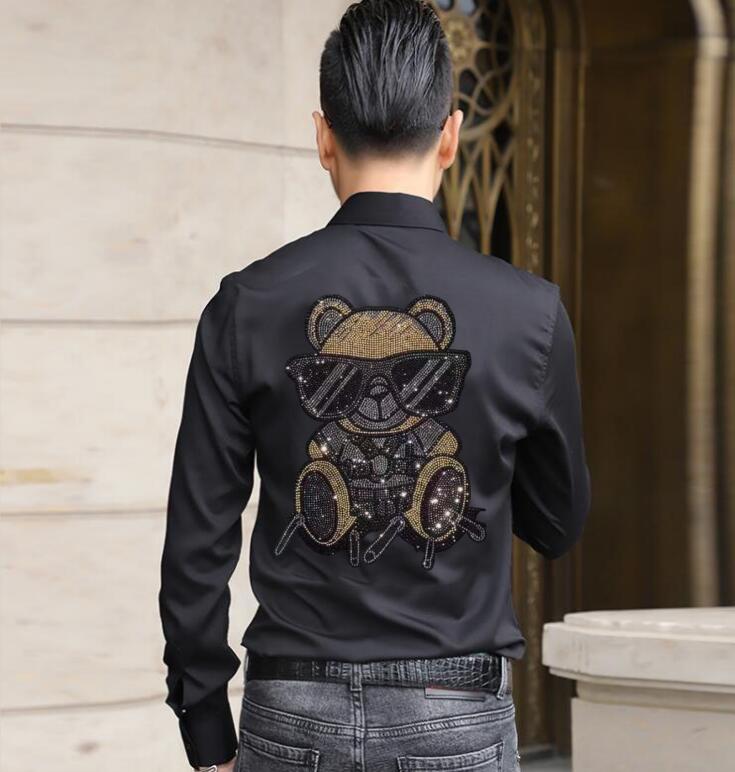 Fashion shirt long Sleeve Summer Luxury Designer Shirts for Men Diamond Casual shirts male, As show
Fashion shirt long Sleeve Summer Luxury Designer Shirts for Men Diamond Casual shirts male, As show