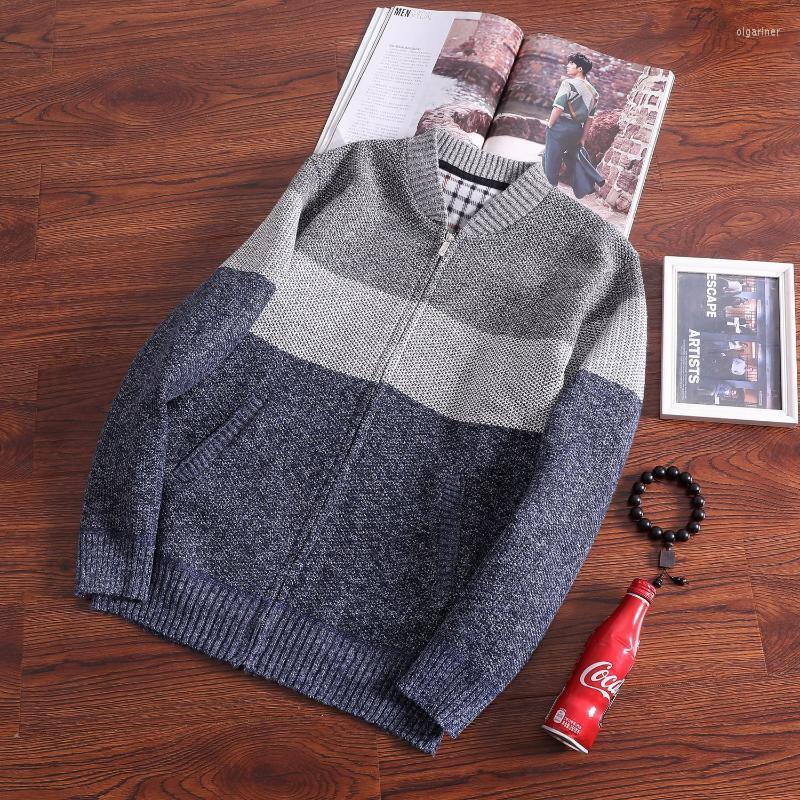 Men's Sweaters SHiONFA Men's Baseball Collar Knit Cardigan Colorblock Striped Sweatercoat Casual Full Sleeve Warm Jacket For Autumn Wint, Red
Men's Sweaters SHiONFA Men's Baseball Collar Knit Cardigan Colorblock Striped Sweatercoat Casual Full Sleeve Warm Jacket For Autumn Wint, Red