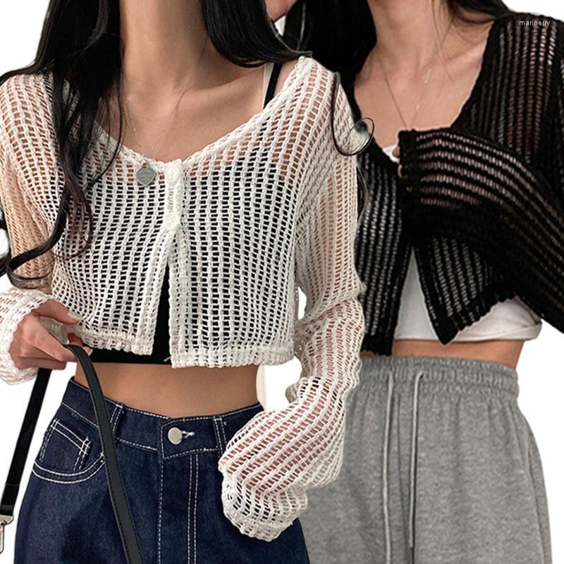 Women's Knits & Tees Womens Hollow Out Sweaters Y2k Crop Tops Sexy Long Sleeve Open Front T-ShirtsWomen's Mari22, As pic
Women's Knits & Tees Womens Hollow Out Sweaters Y2k Crop Tops Sexy Long Sleeve Open Front T-ShirtsWomen's Mari22, As pic