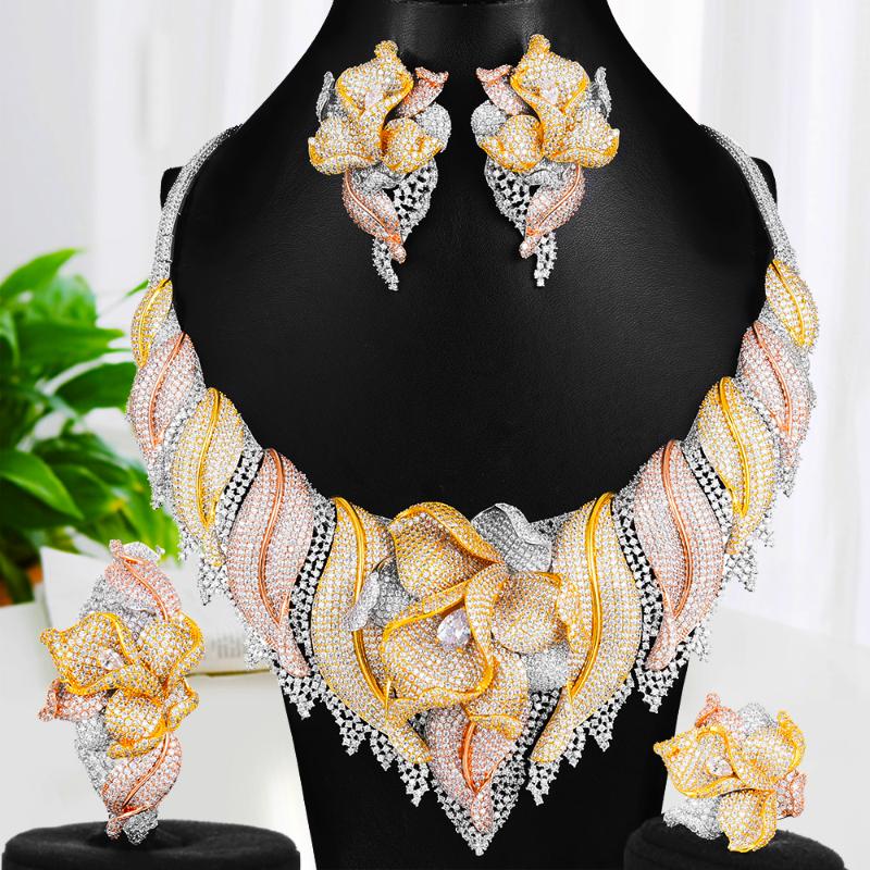 Earrings & Necklace Missvikki Noble Full Luxury CZ Gorgeous Bangle Ring Jewelry Set For Bridal Wedding Women Show &Earrings, As pic
Earrings & Necklace Missvikki Noble Full Luxury CZ Gorgeous Bangle Ring Jewelry Set For Bridal Wedding Women Show &Earrings, As pic