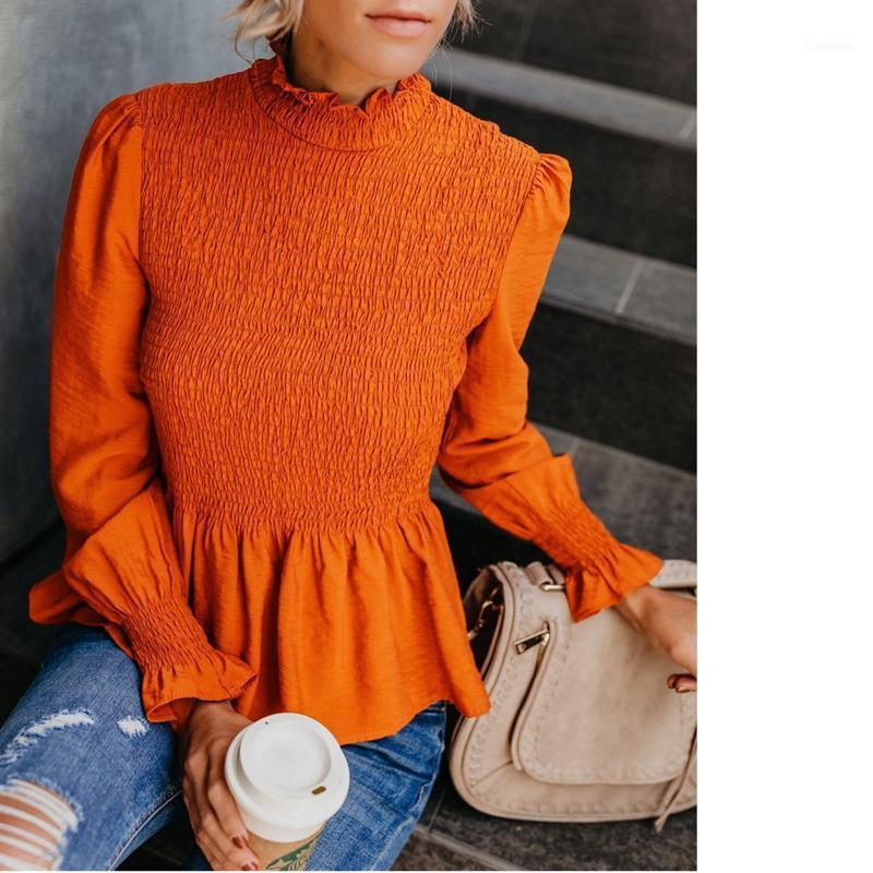Spring Elegant Lantern Sleeve Turtleneck Peplum Blouse Ladies Office Shirts Camisas Femininas Korean Fashion Clothing Ey*, White
Spring Elegant Lantern Sleeve Turtleneck Peplum Blouse Ladies Office Shirts Camisas Femininas Korean Fashion Clothing Ey*, White